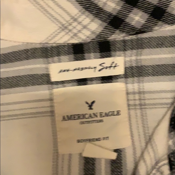 White and black flannel - Picture 2 of 3